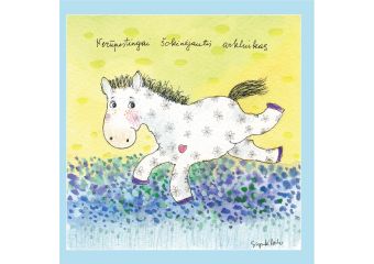 Light-hearted Jumping Little Horse
